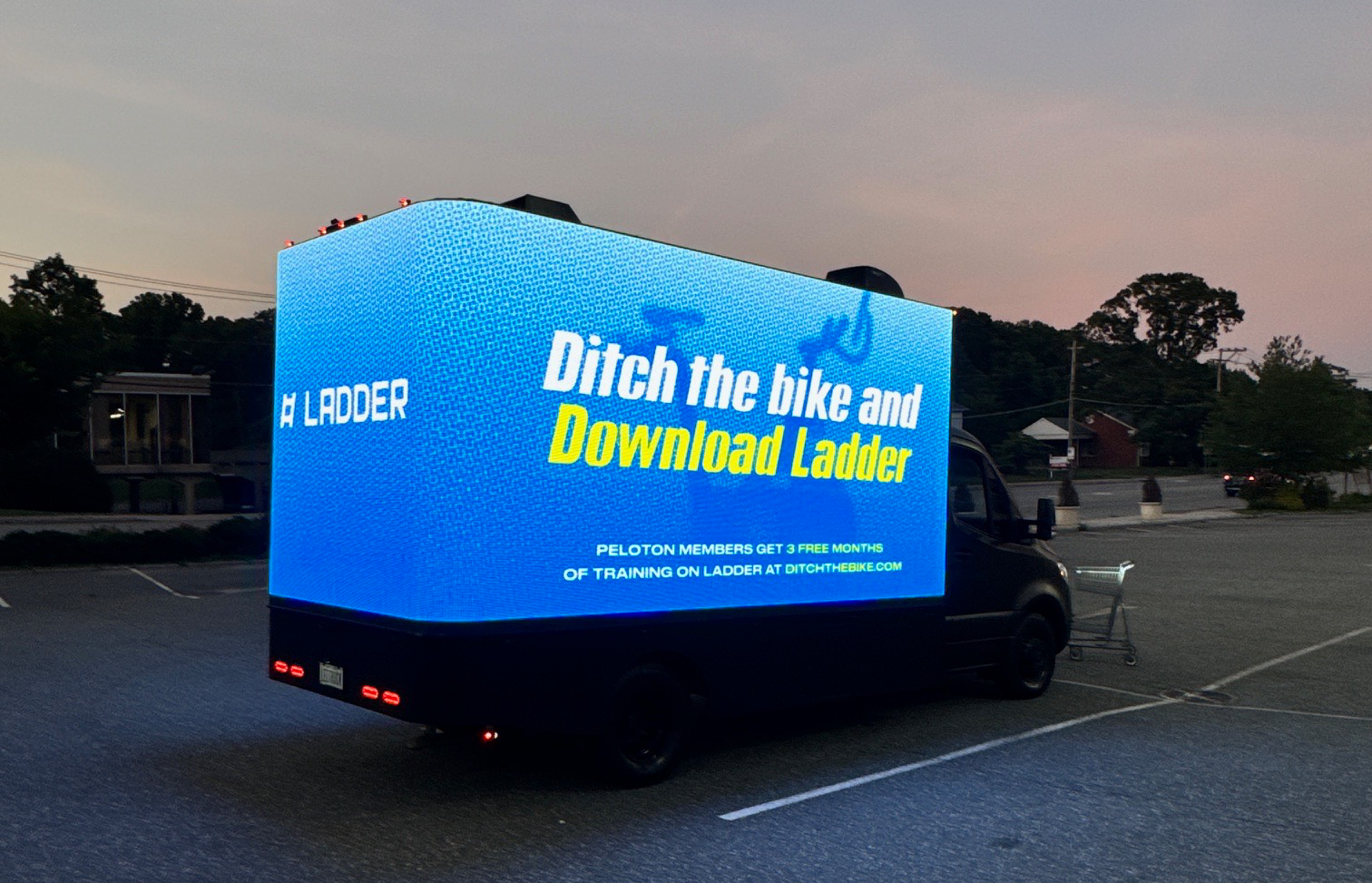 Ladder 'Ditch the Bike' Campaign